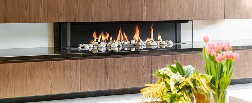 Double-height Fireplace Design Refurbishment in Norwalk, Ohio